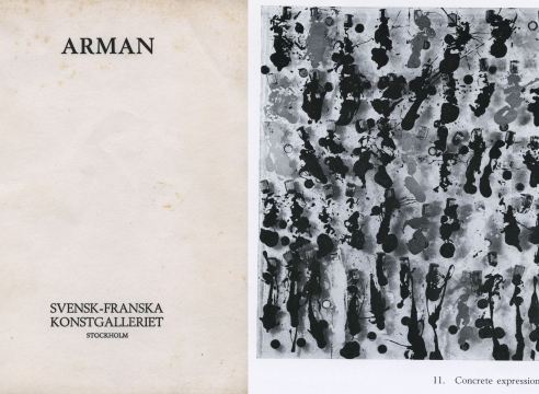 Arman: verk fran 1964-1969
